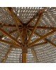 Ομπρέλα κήπου Renny ξύλο οξιάς Φ2.5m μπεζ Υλικό: WOOD 218-000008