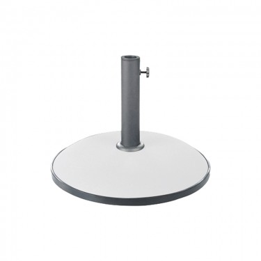 Βάση ομπρέλας Zicko τσιμέντο λευκό 35kg Φ50εκ Υλικό: 70%  concrete 29%  steel 1%  pp 218-000018