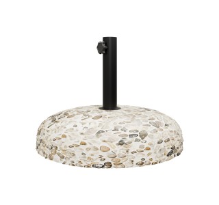 Βάση ομπρέλας Nimbus τσιμέντο ψηφιδωτή 25kg Φ50εκ Υλικό: 70%  concrete 29%  steel 1%  pp 218-000021