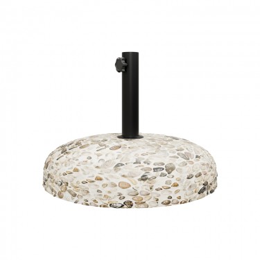 Βάση ομπρέλας Nimbus τσιμέντο ψηφιδωτή 25kg Φ50εκ Υλικό: 70%  concrete 29%  steel 1%  pp 218-000021