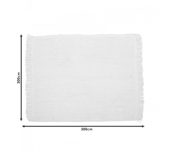 Δίχτυ σκίασης Roof μακραμέ μπεζ 3.8x3m Υλικό: FABRIC MACRAME - 220-000005 Δίχτυ σκίασης Roof μακραμέ μπεζ 3.8x3m Υλικό: FABRIC MACRAME - 220-000005