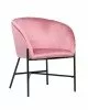 Πολυθρόνα Julia βελούδο ροζ 61x57x74εκ Υλικό: FABRIC - WOOD - METAL 222-000018 Πολυθρόνα Julia βελούδο ροζ 61x57x74εκ Υλικό: FABRIC - WOOD - METAL 222-000018