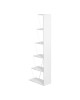 Βιβλιοθήκη mini Tars λευκό 50x22x150εκ Υλικό: E1 MELAMINE PB BOARD M16. METAL 225-000028 Βιβλιοθήκη mini Tars λευκό 50x22x150εκ Υλικό: E1 MELAMINE PB BOARD M16. METAL 225-000028