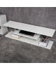 Έπιπλο τηλεόρασης Tars λευκό 120x30x33εκ Υλικό: E1 MELAMINE PB BOARD M16. METAL 225-000031 Έπιπλο τηλεόρασης Tars λευκό 120x30x33εκ Υλικό: E1 MELAMINE PB BOARD M16. METAL 225-000031