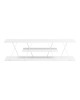 Έπιπλο τηλεόρασης Tars λευκό 120x30x33εκ Υλικό: E1 MELAMINE PB BOARD M16. METAL 225-000031 Έπιπλο τηλεόρασης Tars λευκό 120x30x33εκ Υλικό: E1 MELAMINE PB BOARD M16. METAL 225-000031