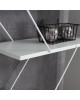 Βιβλιοθήκη Tars λευκό 84x24x157εκ Υλικό: E1 MELAMINE PB BOARD M16. METAL 225-000034 Βιβλιοθήκη Tars λευκό 84x24x157εκ Υλικό: E1 MELAMINE PB BOARD M16. METAL 225-000034