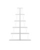 Βιβλιοθήκη mini Tars λευκό 130x22x146εκ Υλικό: E1 MELAMINE PB BOARD M16. METAL 225-000042 Βιβλιοθήκη mini Tars λευκό 130x22x146εκ Υλικό: E1 MELAMINE PB BOARD M16. METAL 225-000042