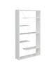 Βιβλιοθήκη Tars γκρι-λευκό 168x24x157εκ Υλικό: E1 MELAMINE PB BOARD M16. METAL 225-000045 Βιβλιοθήκη Tars γκρι-λευκό 168x24x157εκ Υλικό: E1 MELAMINE PB BOARD M16. METAL 225-000045