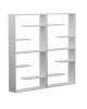 Βιβλιοθήκη Tars γκρι-λευκό 168x24x157εκ Υλικό: E1 MELAMINE PB BOARD M16. METAL 225-000045 Βιβλιοθήκη Tars γκρι-λευκό 168x24x157εκ Υλικό: E1 MELAMINE PB BOARD M16. METAL 225-000045