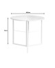 Τραπέζι Talen σε λευκή απόχρωση Φ80x74εκ Υλικό: METAL - PB - MELAMINE 225-000059 Τραπέζι Talen σε λευκή απόχρωση Φ80x74εκ Υλικό: METAL - PB - MELAMINE 225-000059