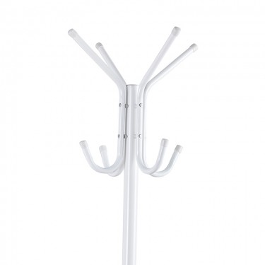 Καλόγερος ρούχων Piero μέταλλο λευκό Φ44x181εκ Υλικό: METAL 226-000002