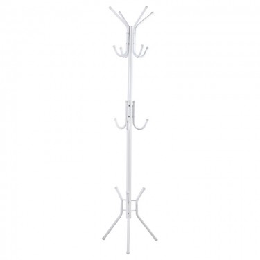 Καλόγερος ρούχων Piero μέταλλο λευκό Φ44x181εκ Υλικό: METAL 226-000002