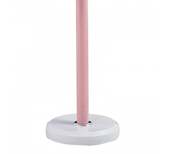 Καλόγερος ρούχων Violetta μέταλλο ροζ Φ31x167εκ Υλικό: METAL - PP 226-000015