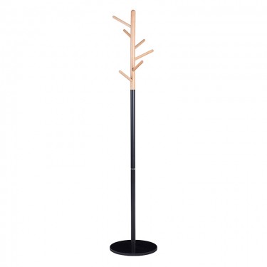 Καλόγερος ρούχων Marianna μέταλλο μαύρο-φυσικό Φ37x169εκ Υλικό: METAL - MARBLE 226-000022