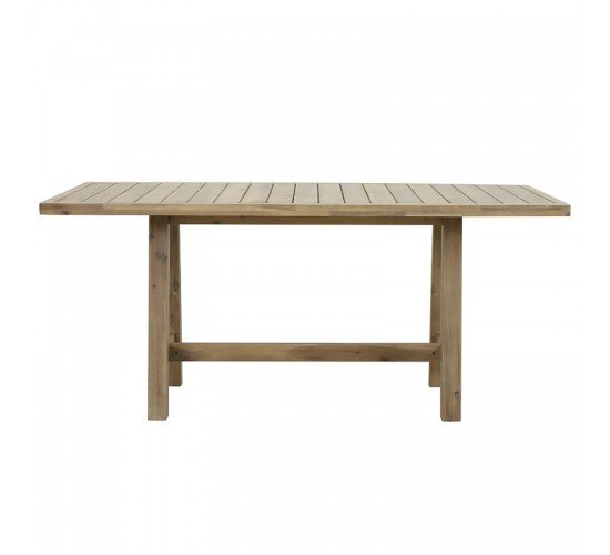 Τραπέζι Malibu φυσικό ξύλο ακακία 170x90x75.5εκ Υλικό: FSC ACACIA 228-000006