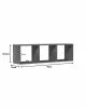 Επιτοίχια ραφιέρα Mikoro σε λευκή απόχρωση 90x22x25.6εκ Υλικό: CHIPBOARD - MELAMINE 230-000059 Επιτοίχια ραφιέρα Mikoro σε λευκή απόχρωση 90x22x25.6εκ Υλικό: CHIPBOARD - MELAMINE 230-000059