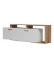 Έπιπλο τηλεόρασης Tobler σε oak- λευκή απόχρωση 170x40x53εκ Υλικό: MELAMINE 230-000070 Έπιπλο τηλεόρασης Tobler σε oak- λευκή απόχρωση 170x40x53εκ Υλικό: MELAMINE 230-000070