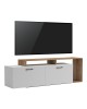 Έπιπλο τηλεόρασης Tobler σε oak- λευκή απόχρωση 170x40x53εκ Υλικό: MELAMINE 230-000070 Έπιπλο τηλεόρασης Tobler σε oak- λευκή απόχρωση 170x40x53εκ Υλικό: MELAMINE 230-000070