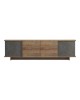Έπιπλο τηλεόρασης Zafore σε oak-καφέ antique απόχρωση 180x33x50εκ Υλικό: MELAMINE 230-000072 Έπιπλο τηλεόρασης Zafore σε oak-καφέ antique απόχρωση 180x33x50εκ Υλικό: MELAMINE 230-000072