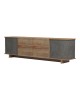 Έπιπλο τηλεόρασης Zafore σε oak-καφέ antique απόχρωση 180x33x50εκ Υλικό: MELAMINE 230-000072 Έπιπλο τηλεόρασης Zafore σε oak-καφέ antique απόχρωση 180x33x50εκ Υλικό: MELAMINE 230-000072