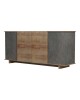 Μπουφές Zafore σε oak - καφέ antique απόχρωση 180x45x80εκ Υλικό: MELAMINE 230-000074 Μπουφές Zafore σε oak - καφέ antique απόχρωση 180x45x80εκ Υλικό: MELAMINE 230-000074