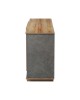Μπουφές Zafore σε oak - καφέ antique απόχρωση 180x45x80εκ Υλικό: MELAMINE 230-000074 Μπουφές Zafore σε oak - καφέ antique απόχρωση 180x45x80εκ Υλικό: MELAMINE 230-000074