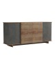 Μπουφές Zafore σε oak - καφέ antique απόχρωση 180x45x80εκ Υλικό: MELAMINE 230-000074 Μπουφές Zafore σε oak - καφέ antique απόχρωση 180x45x80εκ Υλικό: MELAMINE 230-000074