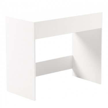Κονσόλα-τουαλέτα κρεβατοκάμαρας Artemisia σε λευκή απόχρωση 90x45x76.8εκ Υλικό: PB 230-000083