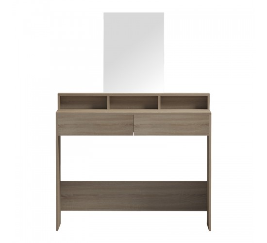 Τουαλέτα κρεβατοκάμαρας Frentsel σε sonoma απόχρωση 100x40x140εκ Υλικό: 15MM MELANMINE BOARD 230-000116