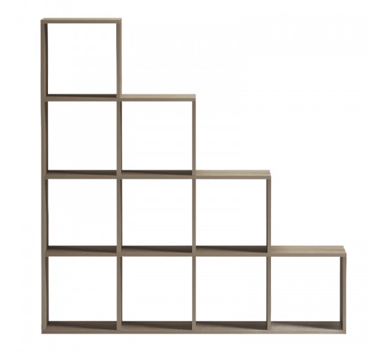 Βιβλιοθήκη Scala sonoma 129.5x29x129.5εκ Υλικό: 15mm Melamine Board 230-000147