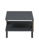 Τραπεζάκι σαλονιού Tuscany sonoma-ανθρακί 83x54x34εκ Υλικό: 15mm MELAMINE 230-000177