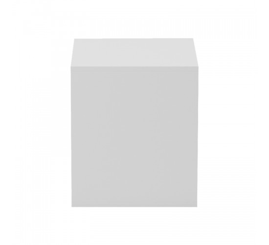 Βοηθητικό τραπέζι Doublo λευκό 40x35x40εκ Υλικό: 15mm MELAMINE 230-000182