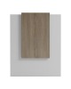 Γραφείο reception Zowel με led λευκό - sonoma 90x40x110εκ Υλικό: Melamine 230-000190