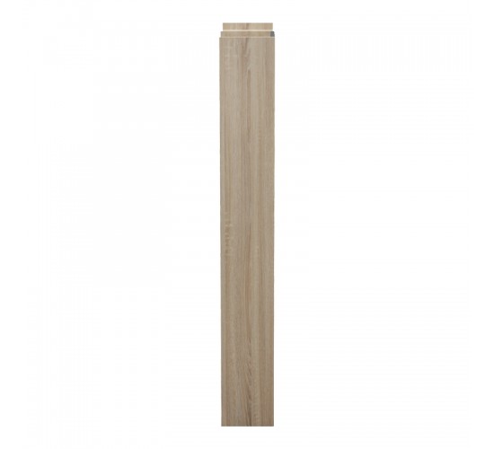 Βιβλιοθήκη Corpus sonoma - ανθρακί 61x22x162εκ Υλικό: 15mm Melamine Board 230-000220