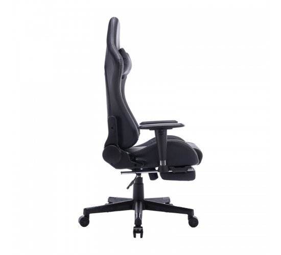 Καρέκλα γραφείου gaming Zeldo pu μαύρο 66x56x135εκ Υλικό: PU - FOAM - PP 232-000010