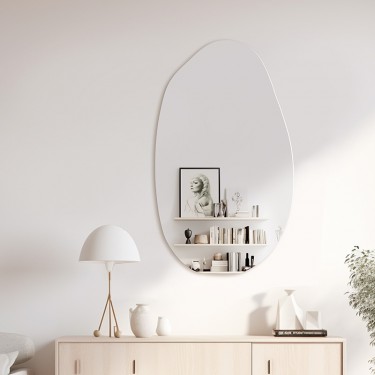 Καθρέπτης Frameless 2 50x1.2x85εκ Υλικό: CLIPBOARD WITH MELAMINE COATING 233-000009