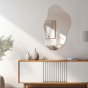 Καθρέπτης Ιrregular 2 35x1x60εκ Υλικό: CLIPBOARD WITH MELAMINE COATING 233-000011