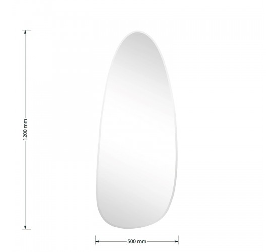 Καθρέπτης Ιrregular 3 50x1x120εκ Υλικό: GLASS 233-000012