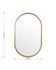 Καθρέπτης Ellipse χρυσό 50x2x80εκ Υλικό: CLIPBOARD WITH MELAMINE COATING 233-000013
