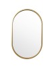 Καθρέπτης Ellipse χρυσό 50x2x80εκ Υλικό: CLIPBOARD WITH MELAMINE COATING 233-000013