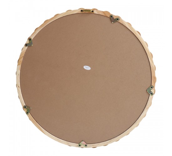 Καθρέπτης Specio ξύλο σε φυσική απόχρωση Φ60x4.5εκ Υλικό: FIRWOOD - GLASS 233-000041