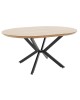Tραπέζι Lydia MDF επεκτεινόμενο καρυδί-μαύρο 120-160x120x79εκ Υλικό: MDF - METAL - PAPER WOOD 235-000004 Tραπέζι Lydia MDF επεκτεινόμενο καρυδί-μαύρο 120-160x120x79εκ Υλικό: MDF - METAL - PAPER WOOD 235-000004
