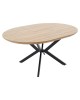 Tραπέζι Lydia MDF επεκτεινόμενο καρυδί-μαύρο 120-160x120x79εκ Υλικό: MDF - METAL - PAPER WOOD 235-000004 Tραπέζι Lydia MDF επεκτεινόμενο καρυδί-μαύρο 120-160x120x79εκ Υλικό: MDF - METAL - PAPER WOOD 235-000004