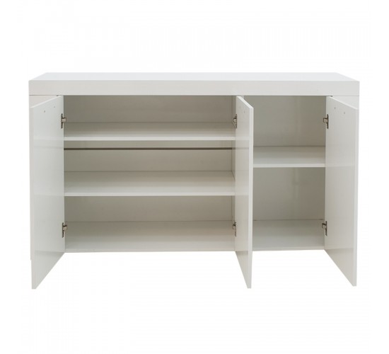 Μπουφές Joanna λευκό 144x42x80εκ Υλικό: CLIPBOARD WITH MELAMINE 235-000013 Μπουφές Joanna λευκό 144x42x80εκ Υλικό: CLIPBOARD WITH MELAMINE 235-000013