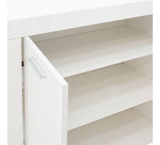 Μπουφές Joanna λευκό 144x42x80εκ Υλικό: CLIPBOARD WITH MELAMINE 235-000013 Μπουφές Joanna λευκό 144x42x80εκ Υλικό: CLIPBOARD WITH MELAMINE 235-000013