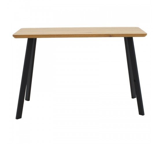Tραπέζι Adira MDF sonoma-μαύρο 120x60x75εκ Υλικό: MDF - METAL 235-000026 Tραπέζι Adira MDF sonoma-μαύρο 120x60x75εκ Υλικό: MDF - METAL 235-000026
