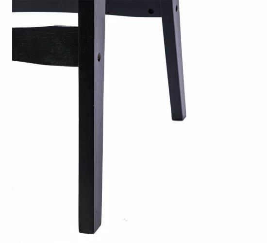 Καρέκλα Ridley ξύλο-pu μαύρο Υλικό: RUBBER WOOD - PVC 236-000009 Καρέκλα Ridley ξύλο-pu μαύρο Υλικό: RUBBER WOOD - PVC 236-000009