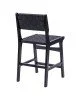 Σκαμπό μπαρ Ridley ξύλο-pu μαύρο Υλικό: RUBBER WOOD - PVC-PU 236-000011 Σκαμπό μπαρ Ridley ξύλο-pu μαύρο Υλικό: RUBBER WOOD - PVC-PU 236-000011
