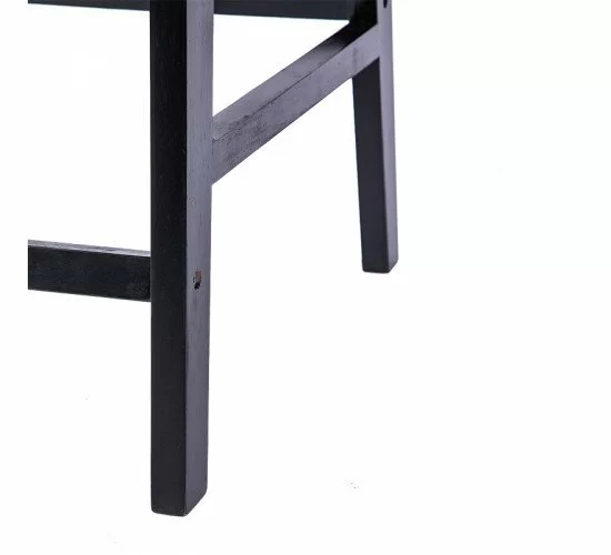 Σκαμπό μπαρ Ridley ξύλο-pu μαύρο Υλικό: RUBBER WOOD - PVC-PU 236-000011 Σκαμπό μπαρ Ridley ξύλο-pu μαύρο Υλικό: RUBBER WOOD - PVC-PU 236-000011