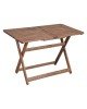 Τραπέζι Retto μασίφ ξύλο οξιάς καρυδί εμποτισμού 120x75x71εκ Υλικό: Solid wood beech 237-000006